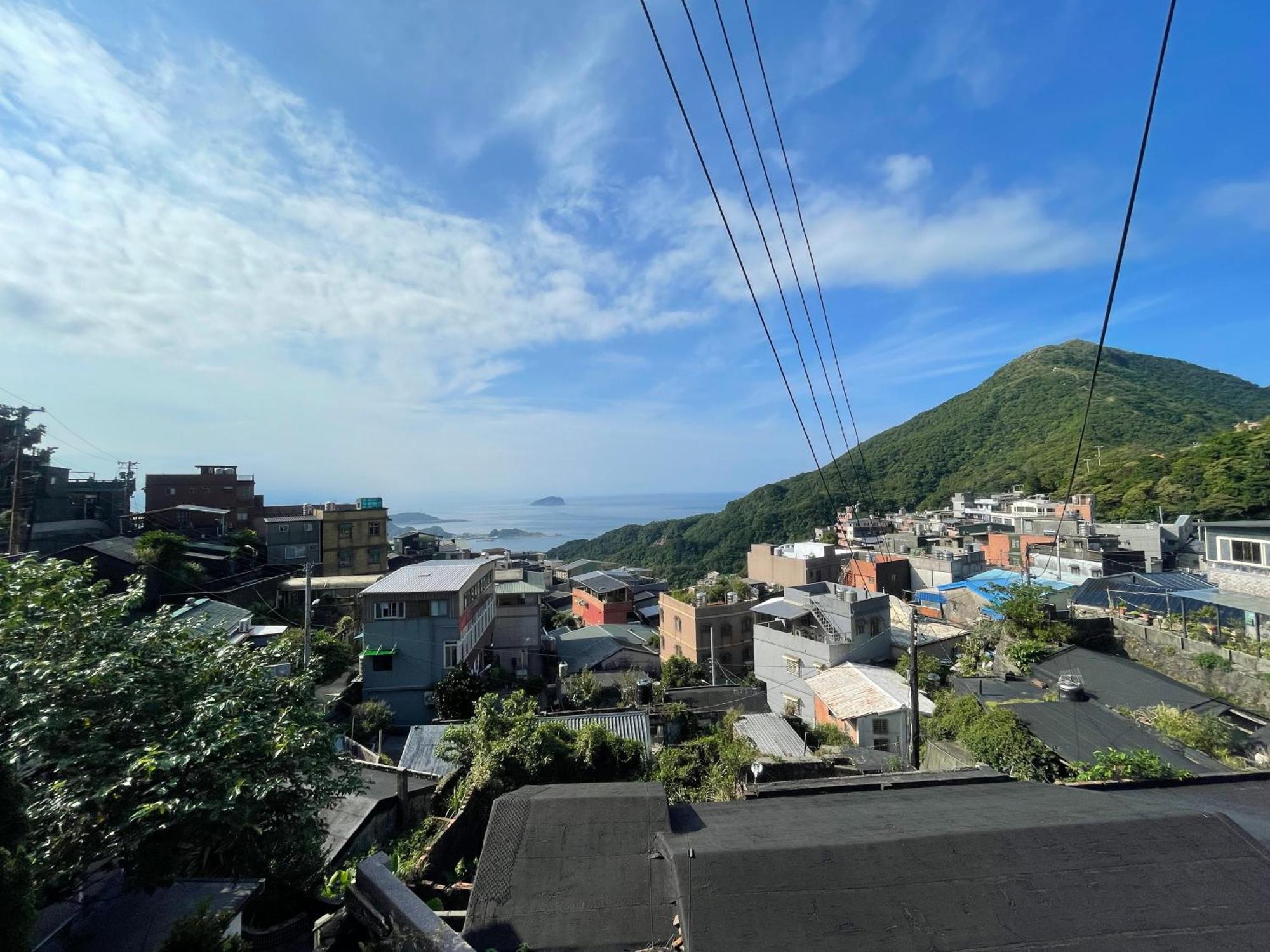 九份山海灣民宿 I 近老街 L 海景檜木房 Exterior photo